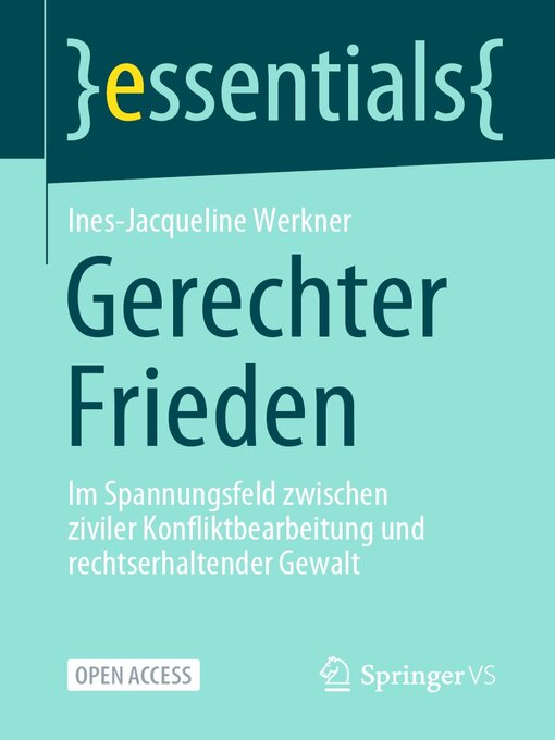 Title details for Gerechter Frieden by Ines-Jacqueline Werkner - Available